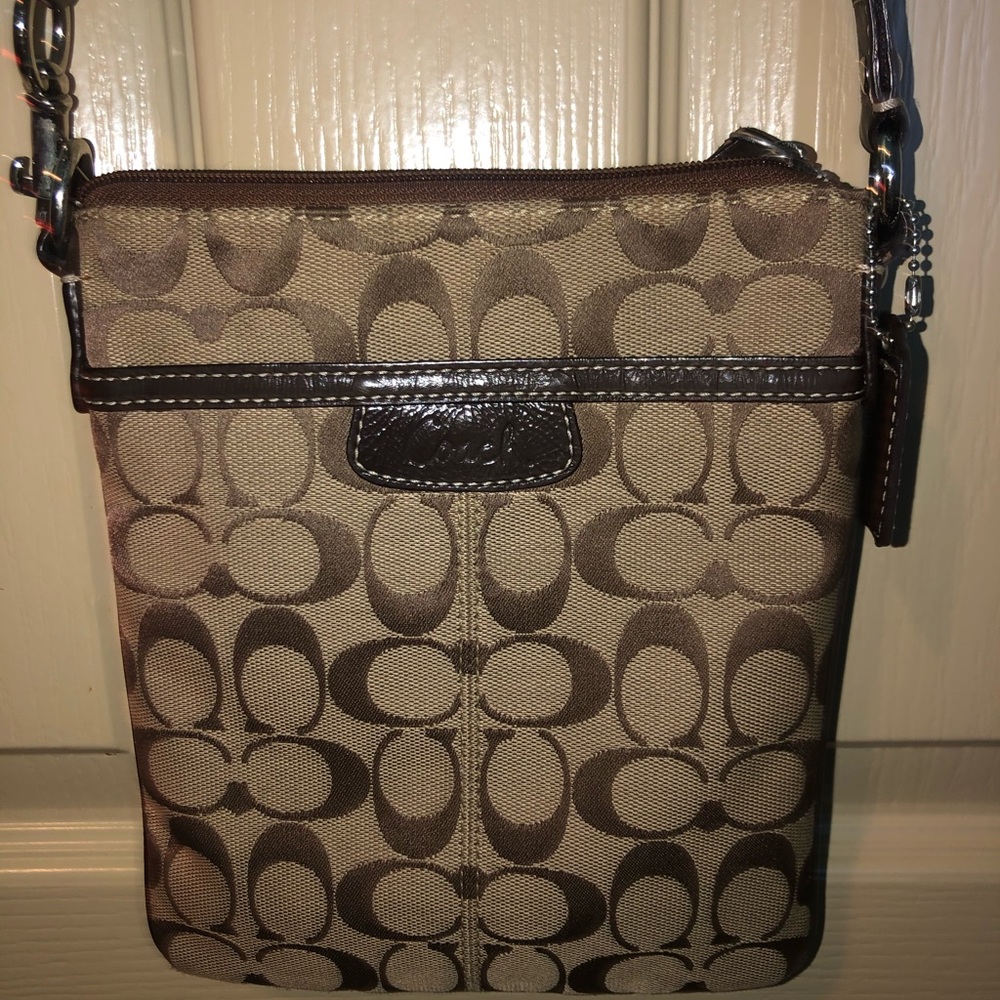 Brown Coach Crossbody
